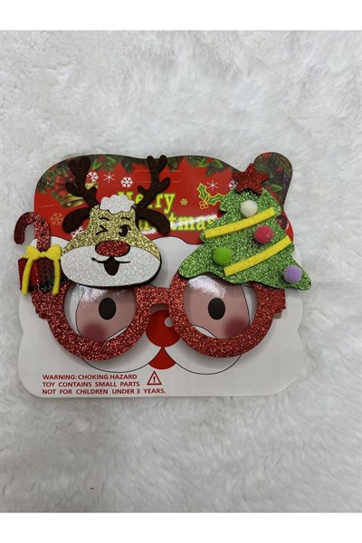 Yılbaşı Temalı Noel Parti Gözlük