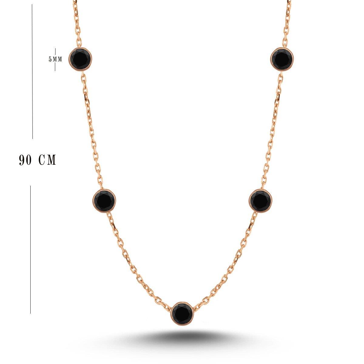 5 MM 90 CM TİFFANY KOLYE