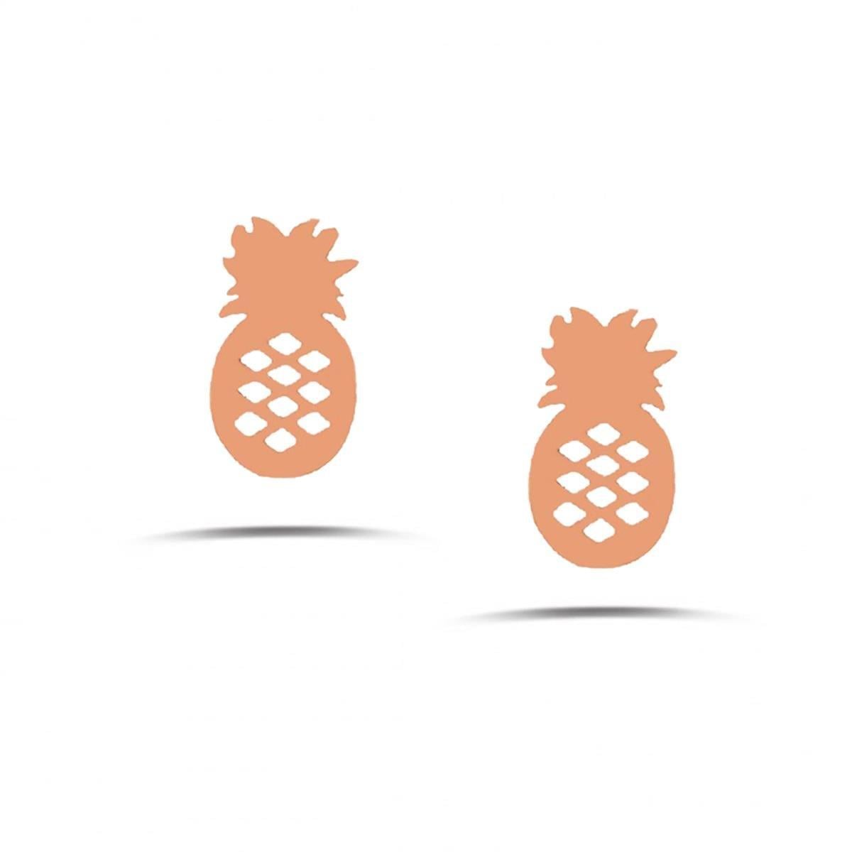 ANANAS VİDALI KÜPE