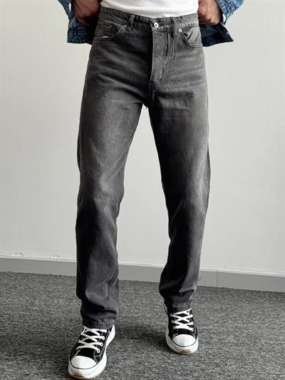 Erkek Baggy Rahat Kalıp Kot Pantolon Jean-Küf(E1005) TD:204-1