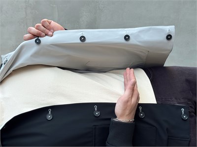 Erkek Business Collection Regular Fit Cep Detay Çift Taraflı Dokuma Ceket-Siyah/Gri(E1813)