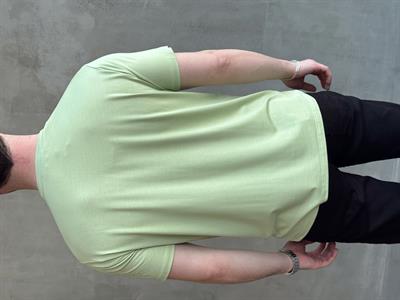 Erkek Ketench Özel Üretim Regular Kalıp Bisiklet Yaka Basic T-Shirt-Mint(E1685)