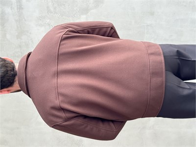 Erkek Öne Çıkan Regular Fit Cep Detaylı Düğmeli Kaşe Ceket-Kahverengi(E1823)