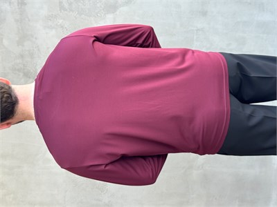 Erkek Özel Premium Seri Relax Fit Bisiklet Yaka İnce Uzun Kollu Basic T-Shirt-Bordo(E1816)