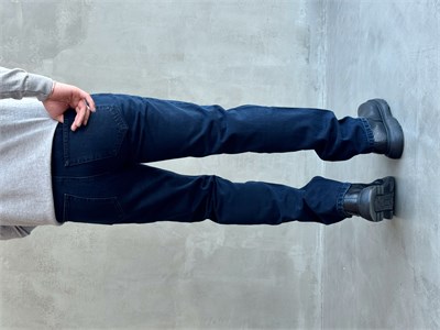 Erkek Özel Premium Seri Staryt Fit Klasik Jean-Dark Blue(E1820)
