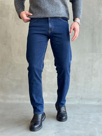 Erkek Premium Kalite Regular Kalıp Kot Pantolon Jeans-Lacivert(E1247) TD:913Ketench