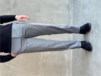 Erkek Premium Yüksek Kalite Beli Ekstra Lastikli Düğme ve Kopça Detaylı Regular Kalıp Kışlık Gabardin Kumaş Pantolon-Antrasit(E1869)