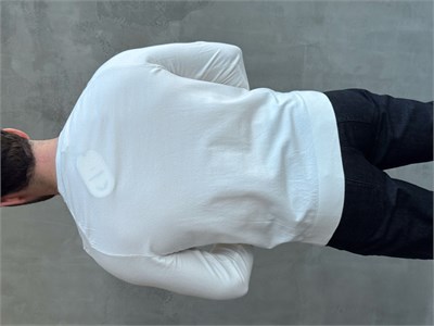 Erkek Trend Model Regular Fit Bisiklet Yaka Ribana Detay İnce Triko Kazak-Beyaz(E1808)