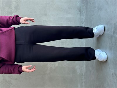 Erkek Yeni Sezon 3 İplik Baggy Kalıp Basic Eşofman-Siyah(E1803)