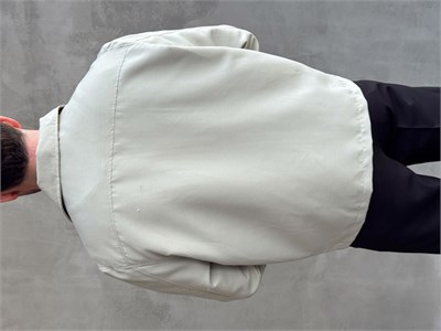 Erkek Yeni Sezon Oversize Kalıp İçi Astarlı Gabardin Kumaş Ceket-Çağla(E1795)