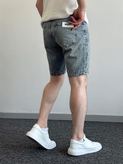 Erkek Yüksek Kalite Oversize Kalıp Denim Şort-Retro(E1422)TD:591