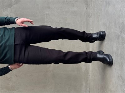 Erkek Yüksek Kalite Yıkamalı Taşlı Regular Kalıp Kot Pantolon Jeans-Siyah(E1596) TD:296