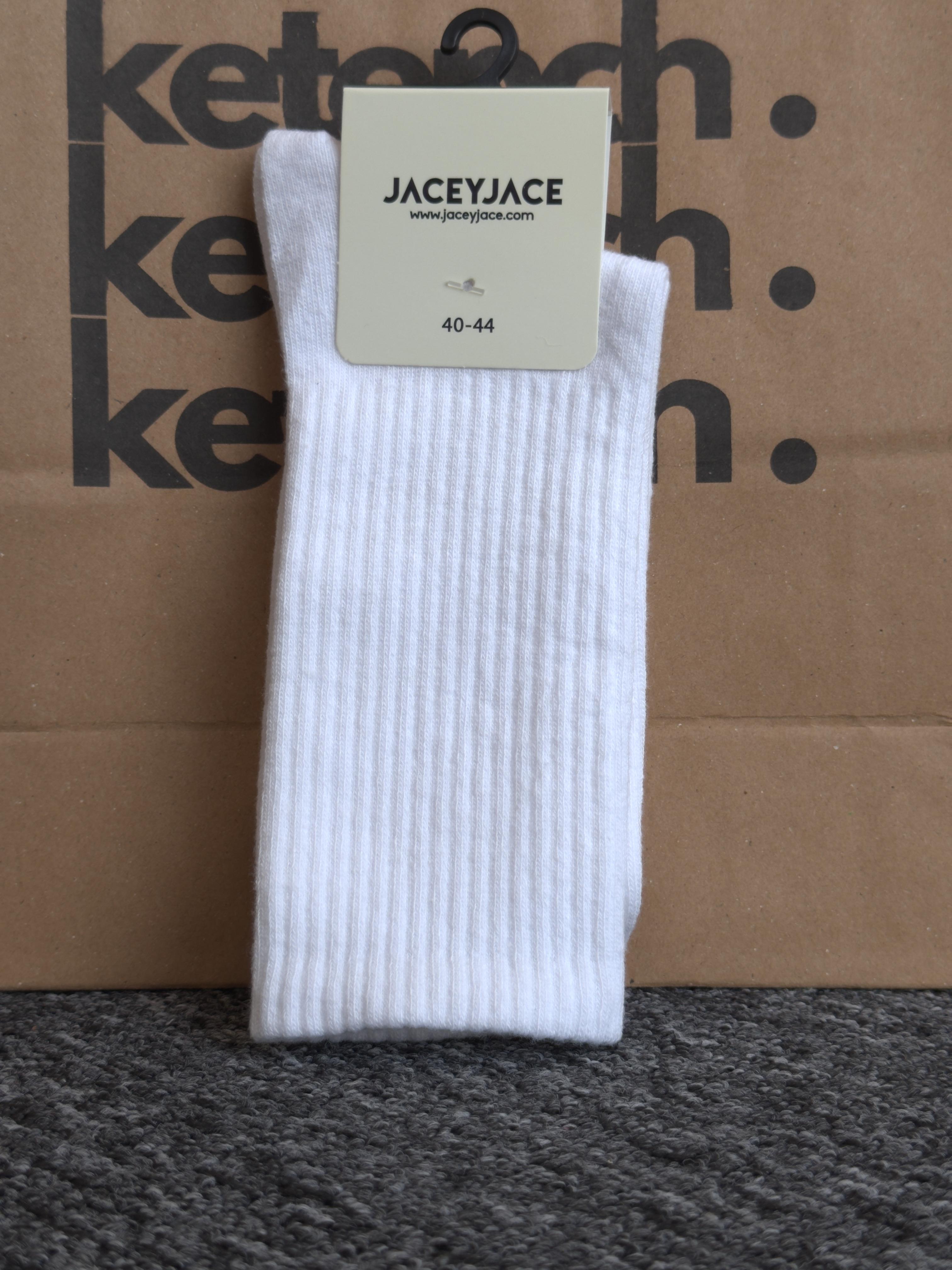 Erkek Tenis Model Çorap %80 Cotton %18 Polyamide %2 Elestane-Beyaz(E1098)Ketench