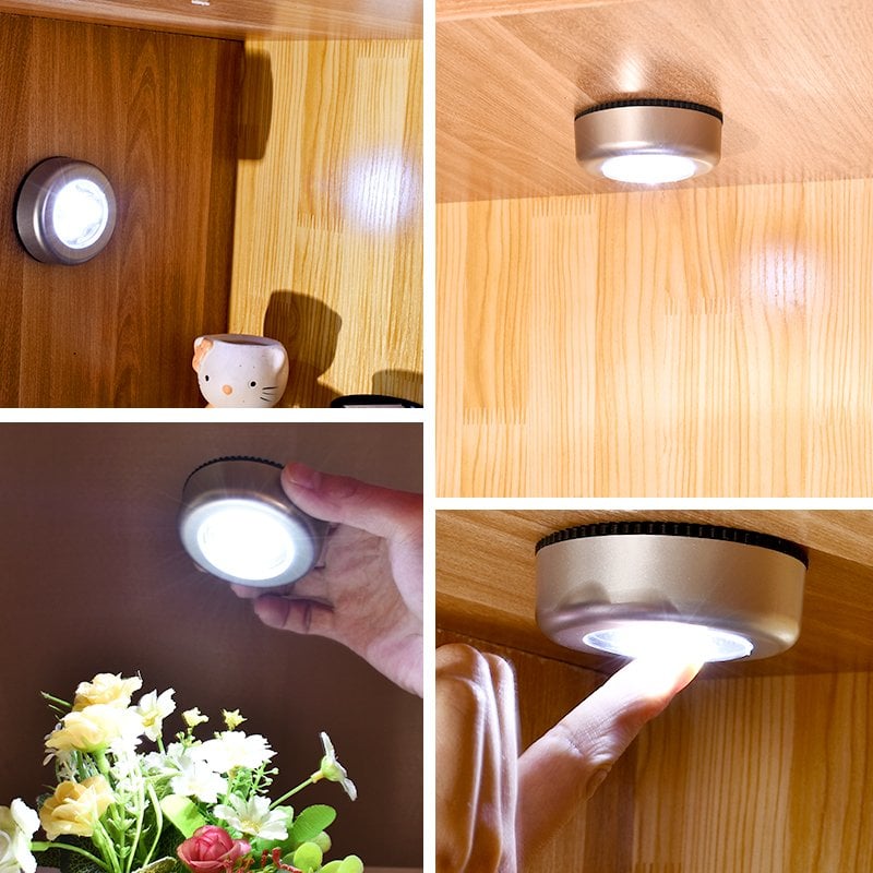 Powermaster PM-10282 3 Ledli Kendinden Yapışkanlı Dokunmatik Dolap - Çekmece İçi Led Lamba Aydınlatma İçerik