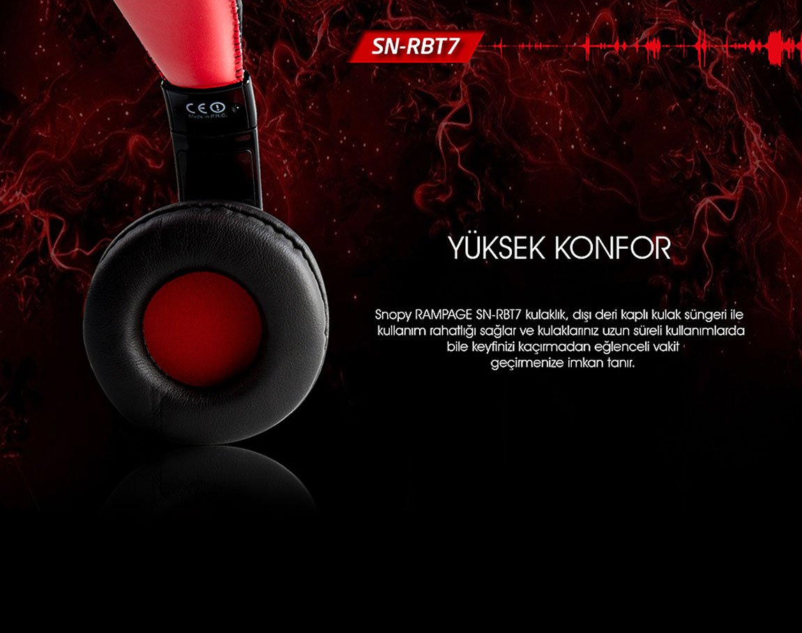  Snopy Rampage SN-RBT7 Gaming Bluetooth Kulaklık 