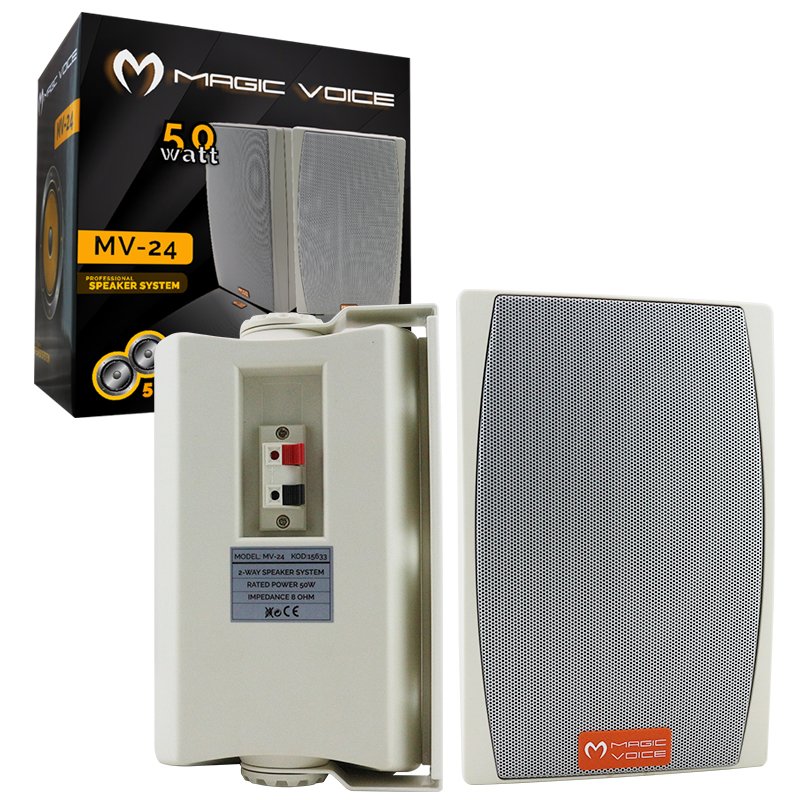 Magicvoice MV-24 13 Cm 50W 2 Yollu Sütun Hoparlör