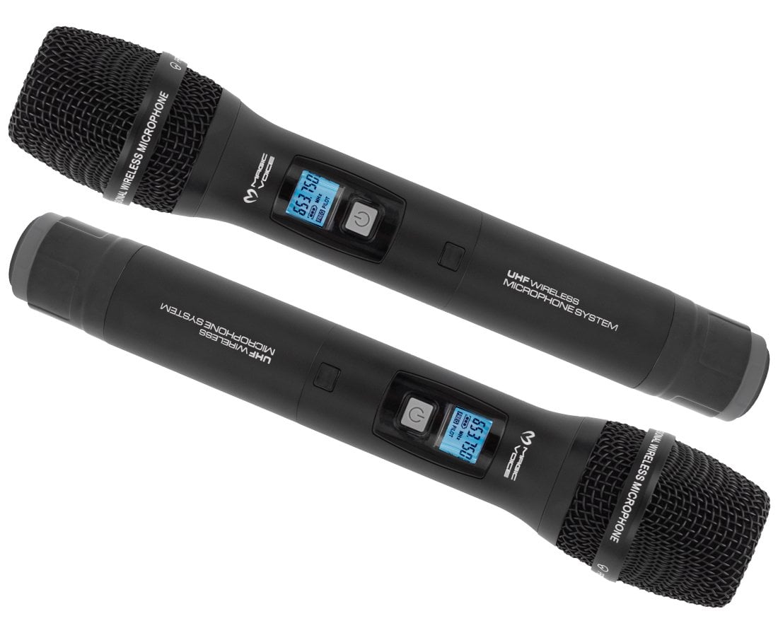 Magicvoice MV-5100 2 El Tipi Mikrofonlu 100+100 Kanal Antenli UHF-PLL Kablosuz Telsiz Mikrofon İçerik