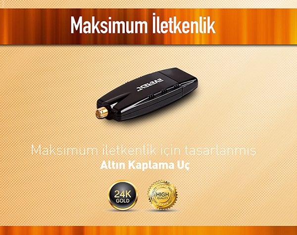 Everest EWN-905 300 Mbps USB Kablosuz Adaptör