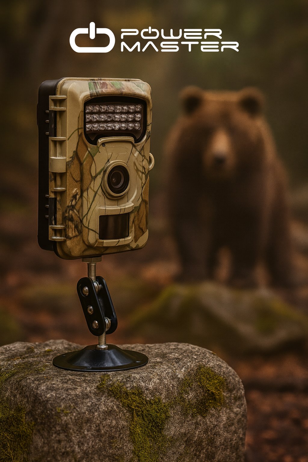 PowerMaster RF06 Fotokapan Kamera Tripodu
