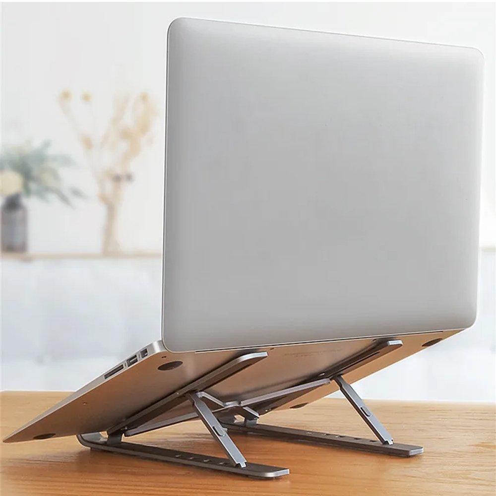 Powermaster Katlanabiilir Tablet + Laptop Standı PM-24325 (Metal + Ayarlanabilir) PM-24325