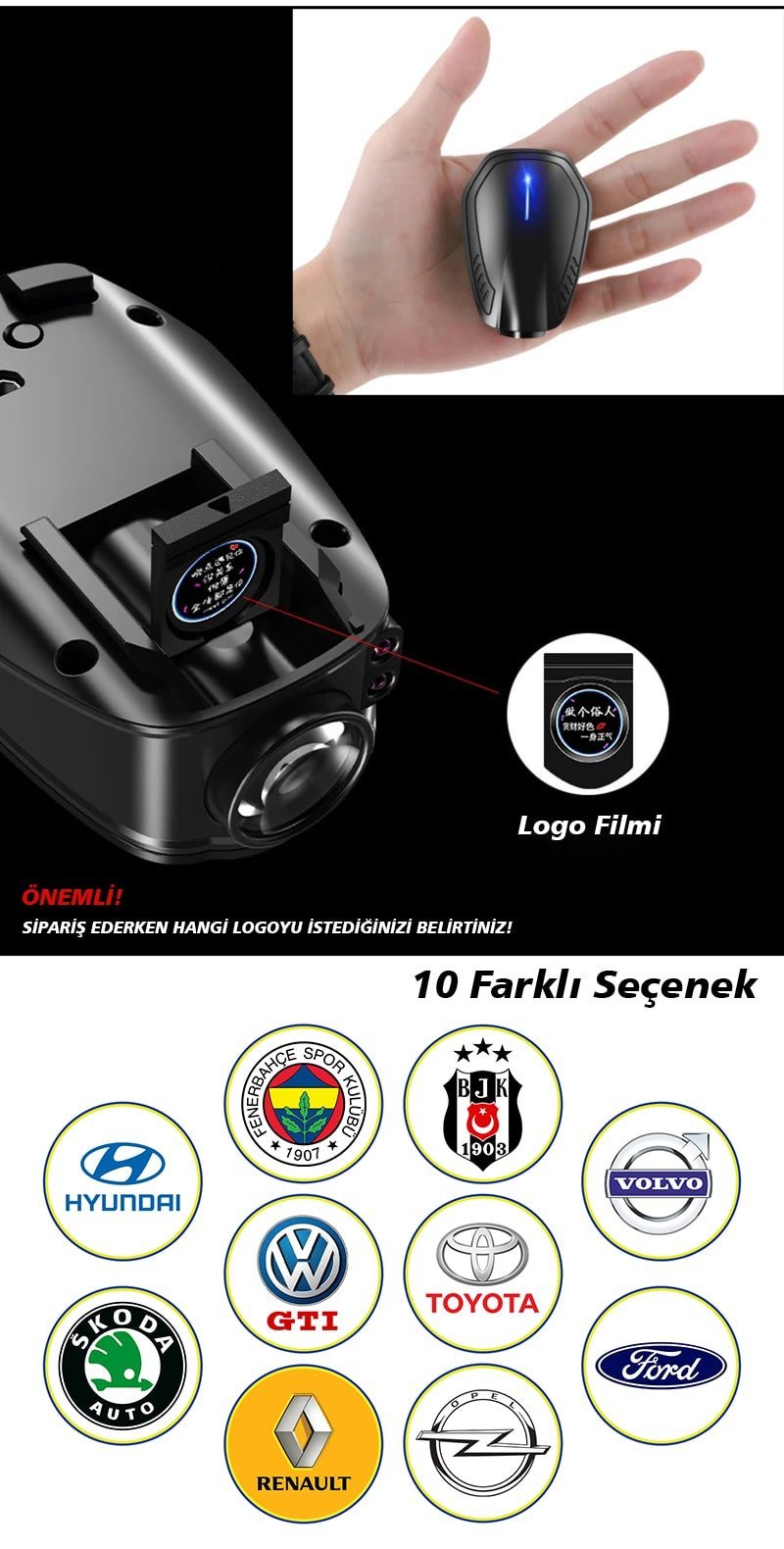 Araç Kapı Altı Logo Yansıtıcı Özellikleri
