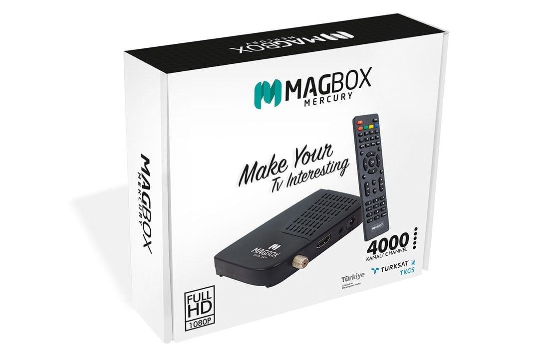 Magbox Mercury Full HD Mini Uydu Alıcısı Kutusu