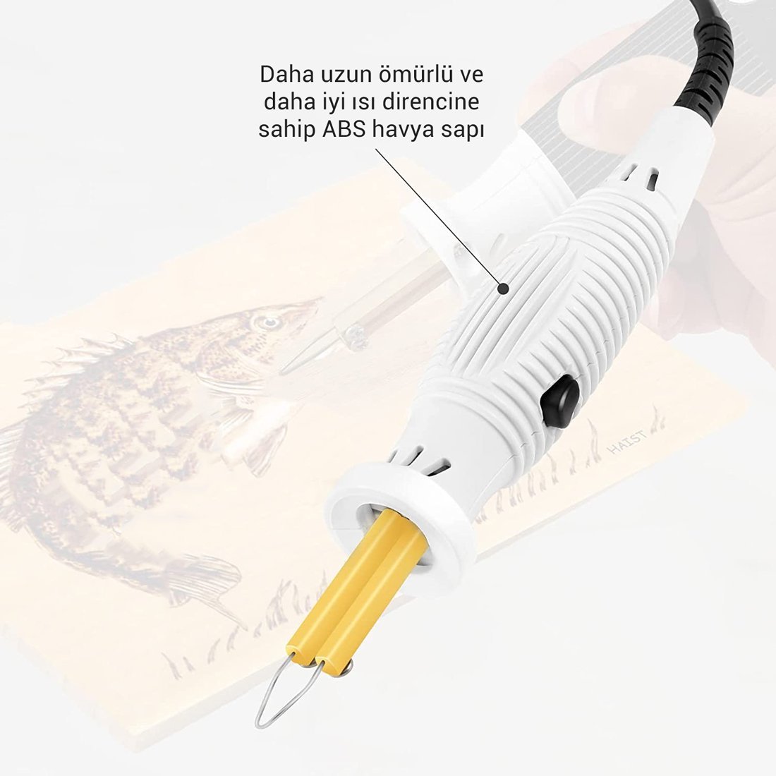 Powermaster PM-15903 Isı Ayarlı Analog Ahşap Yakma Hayvası İçerik