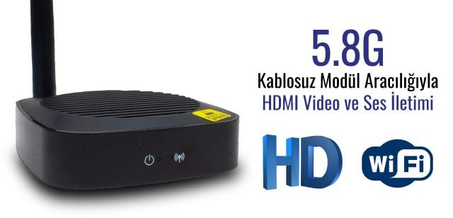 Powermaster 50 Metre HDMI Kablosuz Extender PM-19864