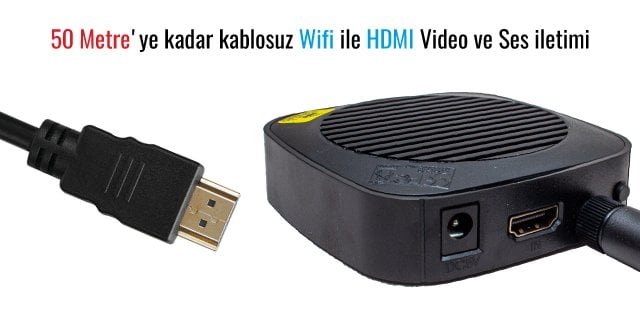 Powermaster 50 Metre HDMI Kablosuz Extender PM-19864
