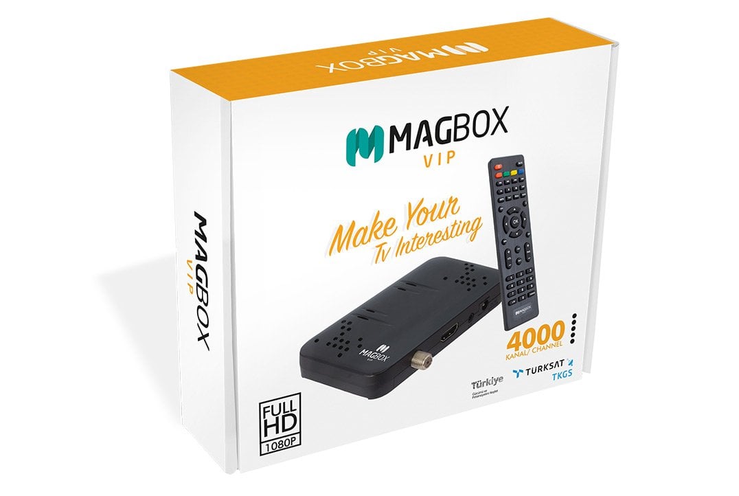 Magbox VIP Full HD Mini Uydu Alıcısı Kutusu
