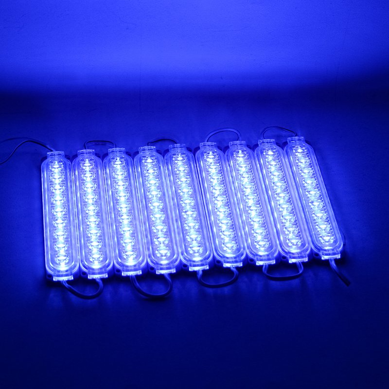 POWERMASTER 24 Volt 2.4 Watt Tek Renk Mavi 2835 Modül Led 14*32.5