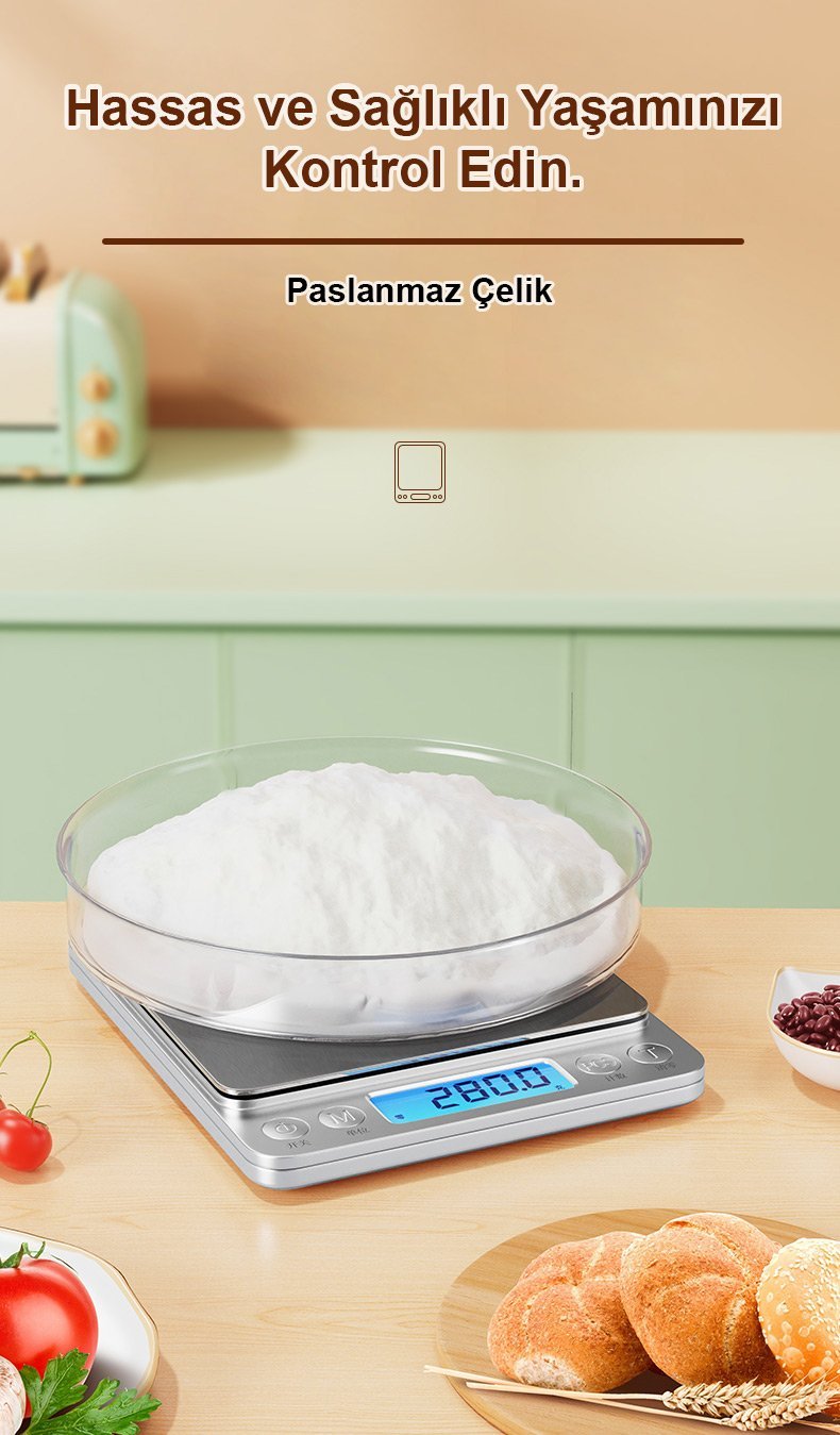 POWERMASTER 500 Gr. Dijital Hassas Terazi 0.01 Gr. PM-14635