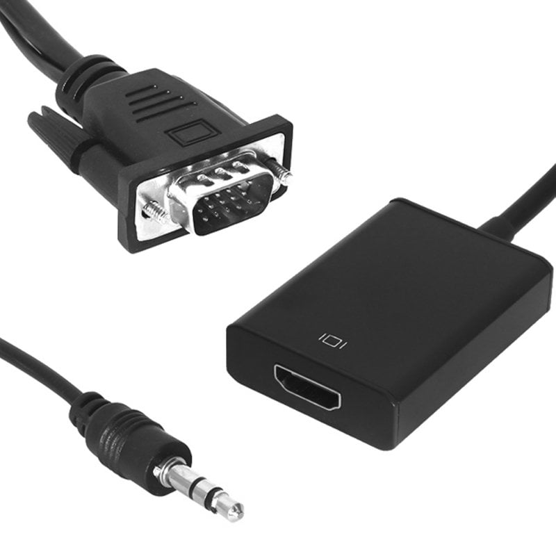 POWERMASTER PM-18637 VGA To HDMI Dönüştürücü Kablo