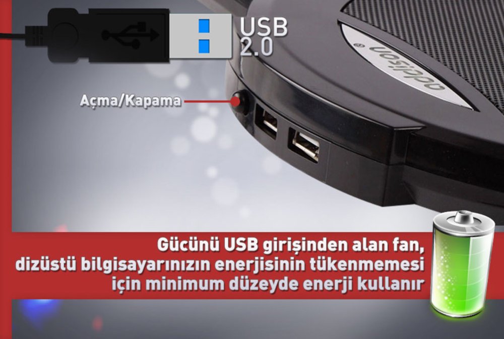 Addison ANC-49D Notebook Soğutucu