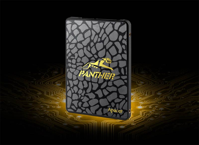 Apacer Panther AS340 120 GB 550-500 MB/S Sata 2.5'' SSD Harddisk