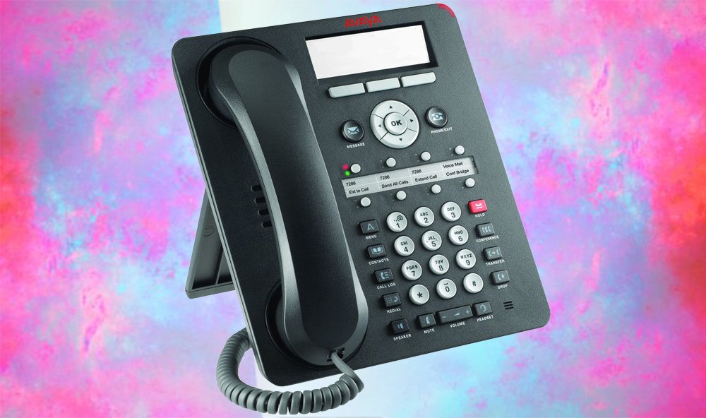 Avaya 2 inc Ekranlı Kablolu Masaüstü IP Telefon 1408D04A-003 (700469851)