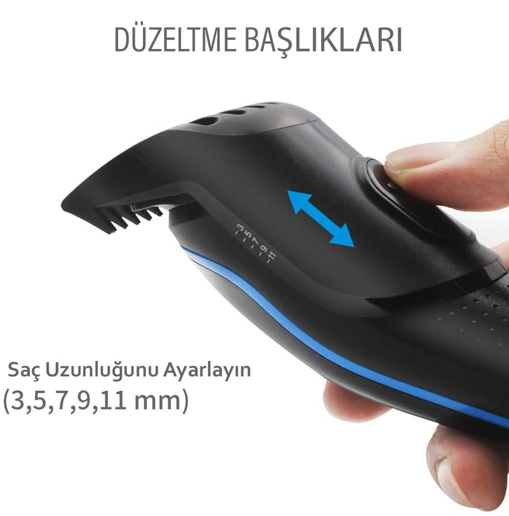 Biaoya Turbo Şarjlı Kablosuz 5in1 Traş Makinesi BAY-690