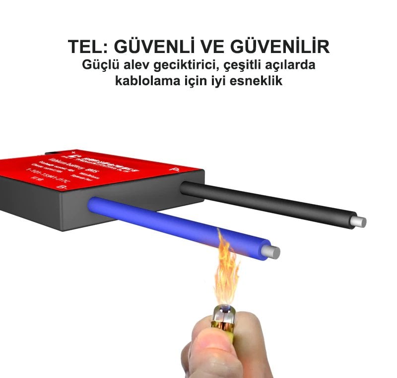 Daly Bms 13S 48V Deşarj 25A -Şarj 10A Balanslı Pil Koruma Modülü