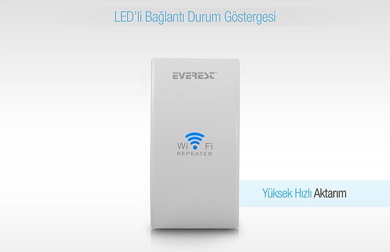 Everest EWN-28N 300 Mbps Repeater - Access Point - Brid Router