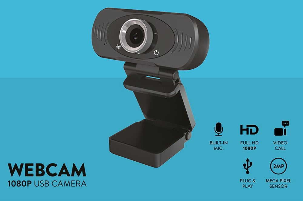 Everest SC-HD03 1080P Full HD Usb Pc Web Kamera + Metal Tripod