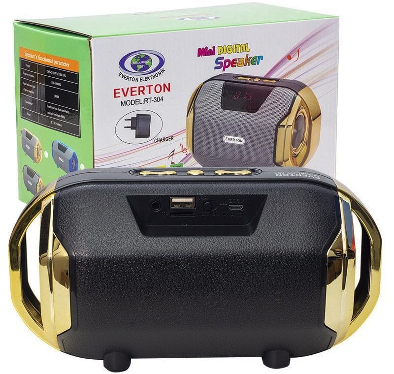 Everton RT-304 USB-SD-FM-AW-SW-Aux-Bluetooth Destekli Müzik Kutusu