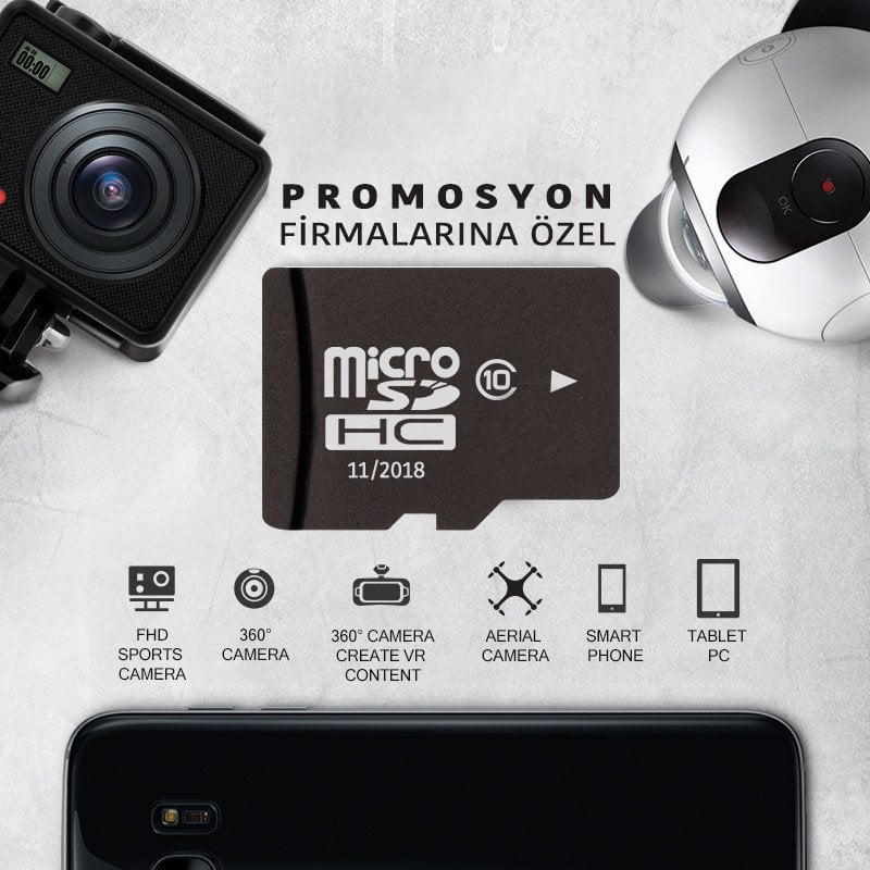 Firmalara Özel Promosyon Hafıza Kartı