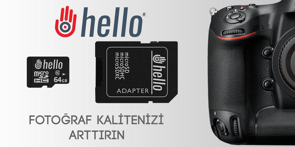 Hello 8 Gb U3 Micro SD Hafıza Kartı Class 10