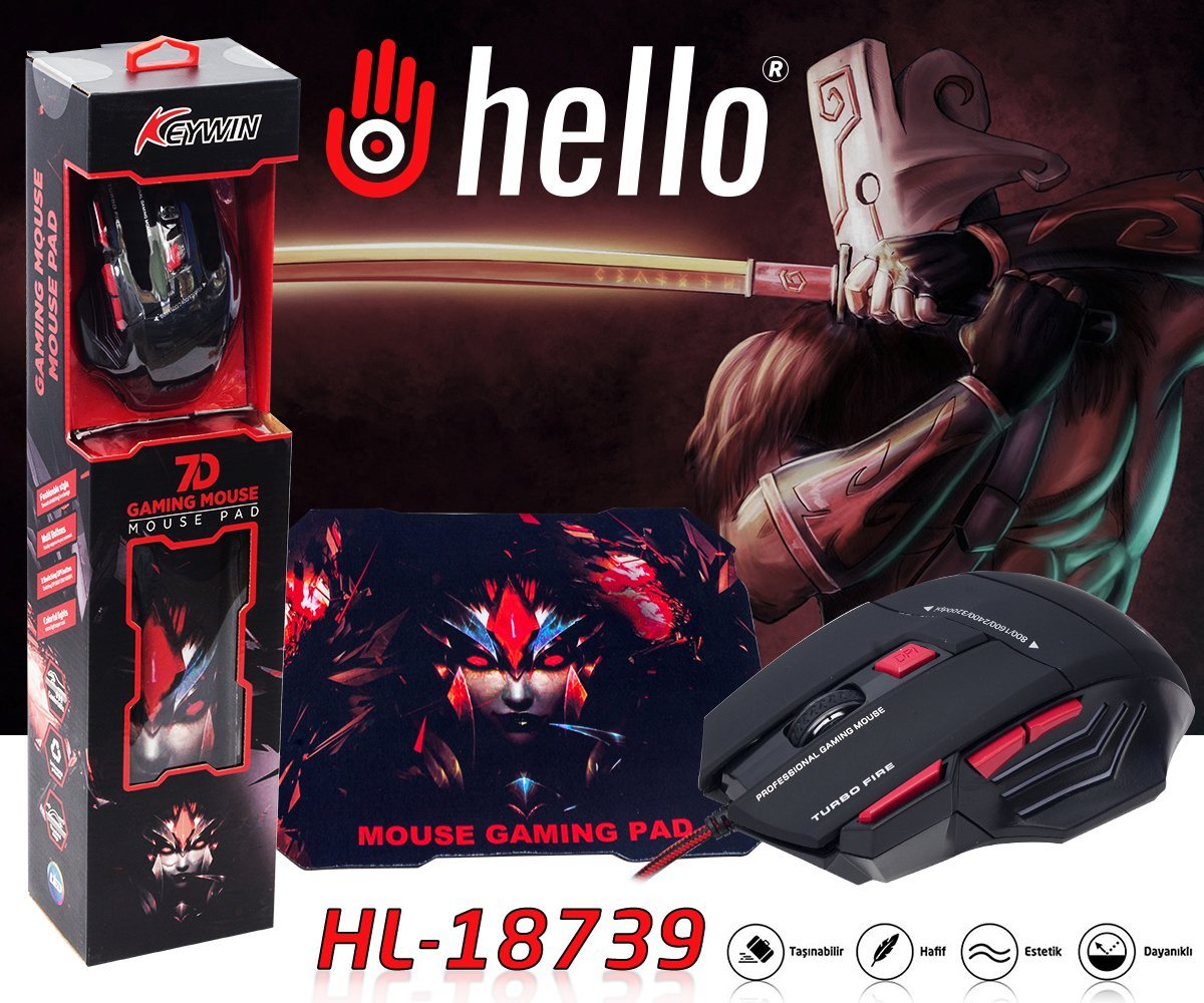 Hello HL-18739 Gaming Mouse