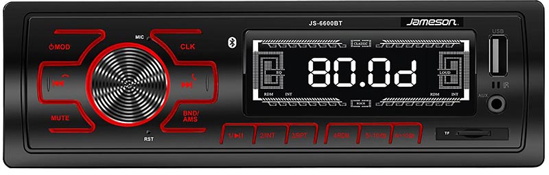 Jameson JS-6600BT USB-SD-FM-AUX-Bluetooth Mekaniksiz Oto Teyp 4x55 