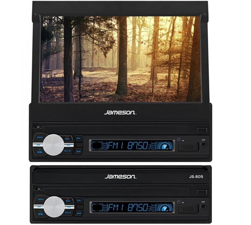 Jameson JS-805 7 inc Indash Geri Vites Kamera Oto Teyp