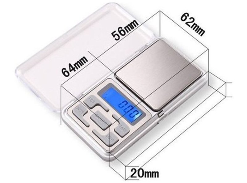 Ledon Mini 500 Gr. Mini 0.01 Gr. Hassas Cep Terazisi CRW-7108