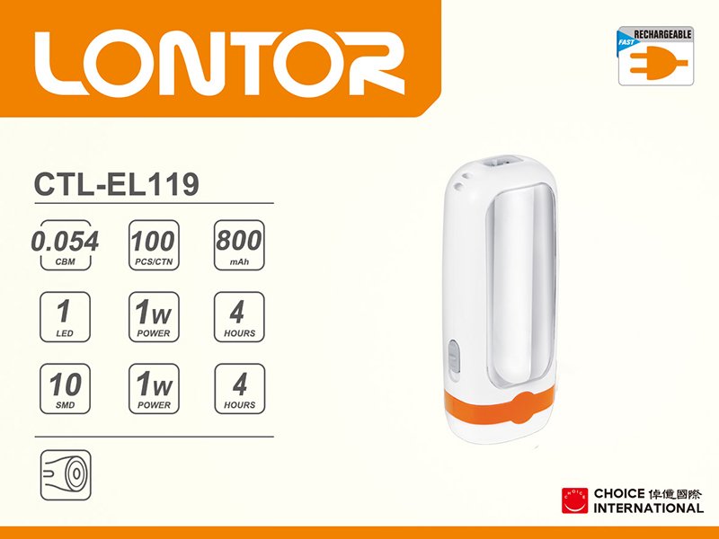 Lontor CTL-EL119 Işıldak fener