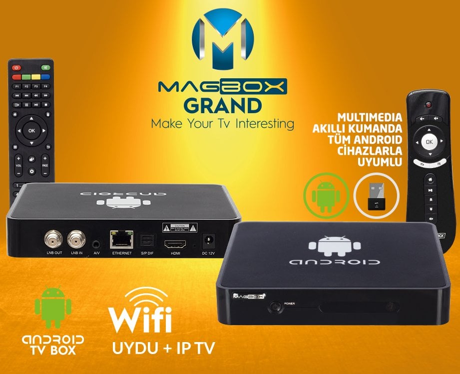 Magbox Grand Uydu Alıcısı