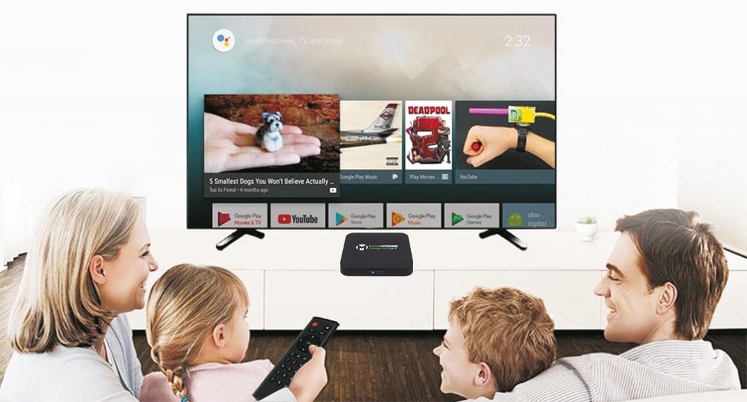 Magbox Magroid U1 16 GB HDD 2GB Ram Androıd 9.1 4K Ip Tv Box